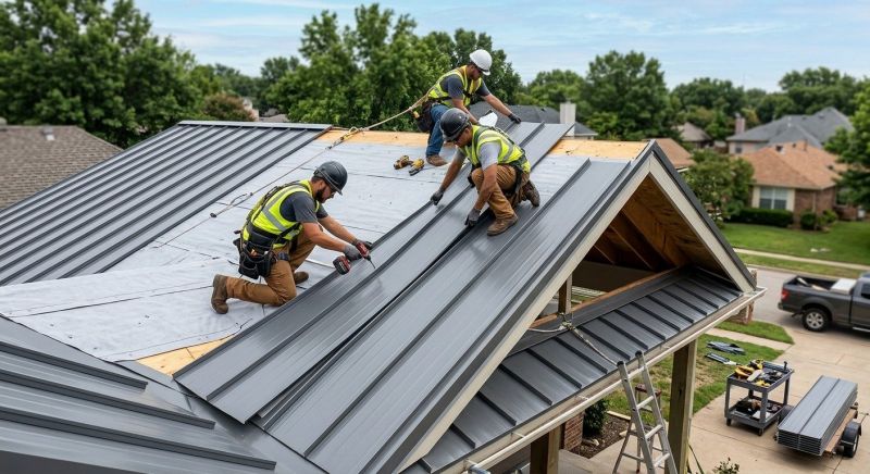 Aluminum Roof Installation in Baltimore, MD