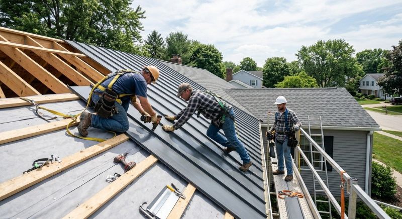 Aluminum Roof Installation in Chester, MD
