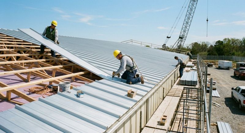 Aluminum Roof Installation in Montgomery County, MD