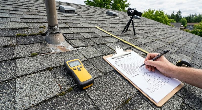 Asphalt Roof Inspection in Crofton, MD