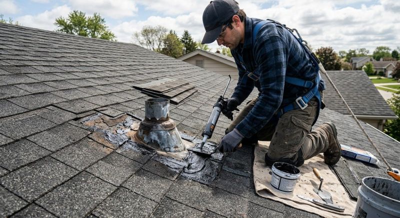 Asphalt Roof Leak Repair in Anne Arundel County, MD