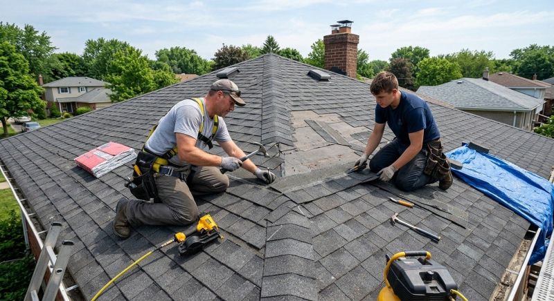 Asphalt Roof Repair in Beltsville, MD