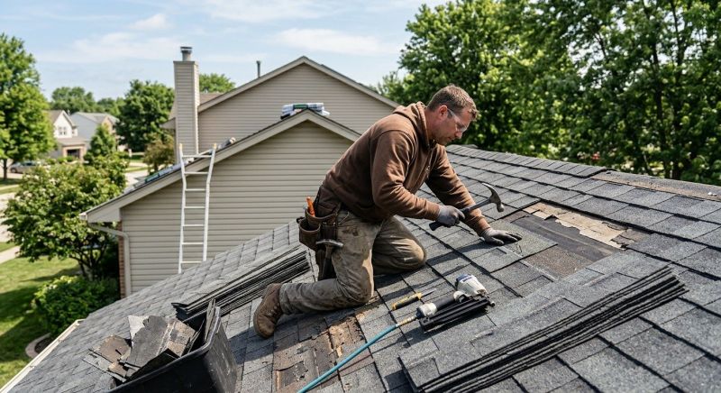Asphalt Roof Repair in Jessup, MD
