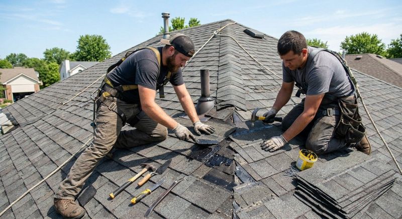Asphalt Roof Repair in Lothian, MD