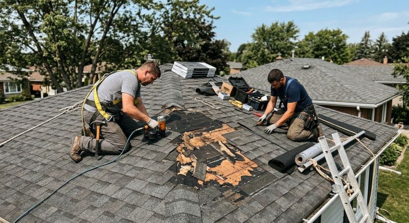 Asphalt Roof Repair in Montgomery County, MD
