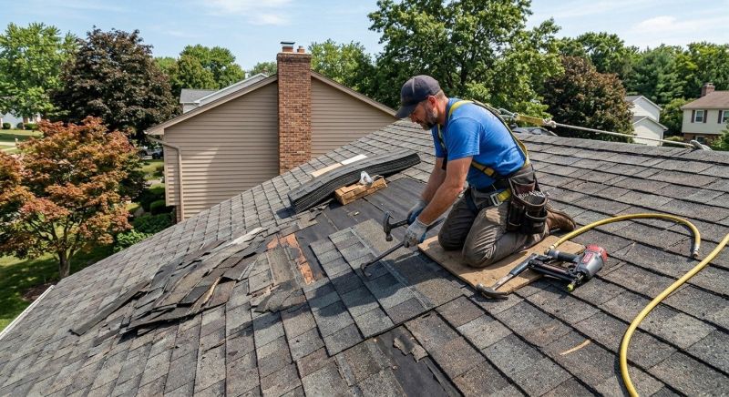 Asphalt Shingles Repair in Gambrills, MD