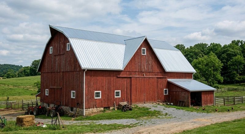 Barn Roof Replacement in Annapolis, MD