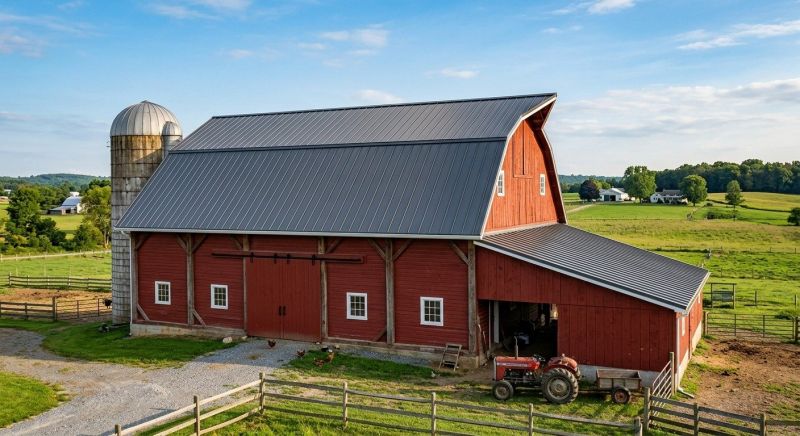 Barn Roof Replacement in Laurel, MD