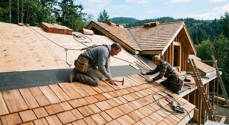 Cedar Roof Installation in Arnold, MD