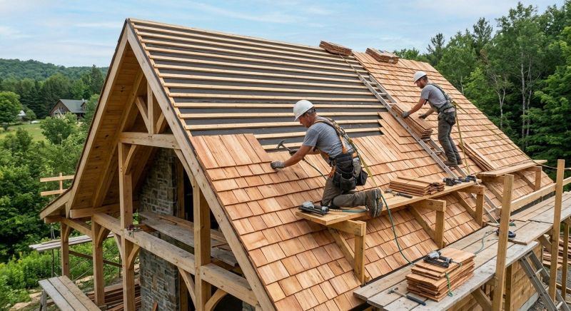 Cedar Roof Installation in Dunkirk, MD