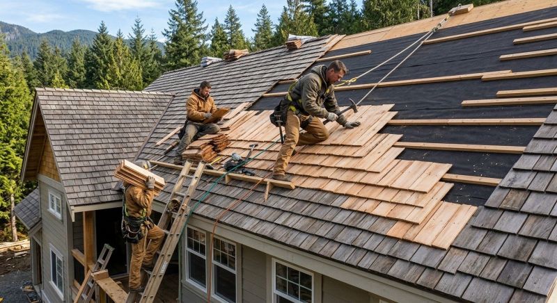 Cedar Roof Installation in Laurel, MD