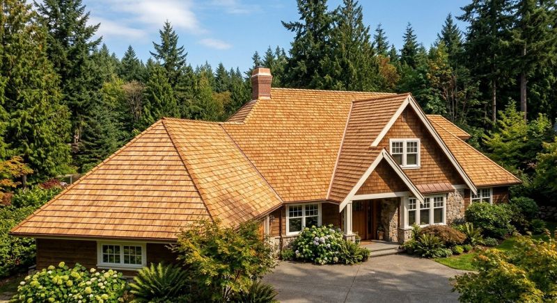 Cedar Roof Installation in Rosedale, MD