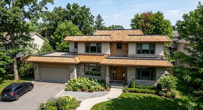 Cedar Shake Roof Construction in College Park, MD