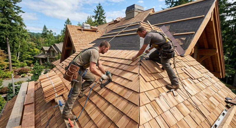Cedar Shake Roof Construction in Marriottsville, MD