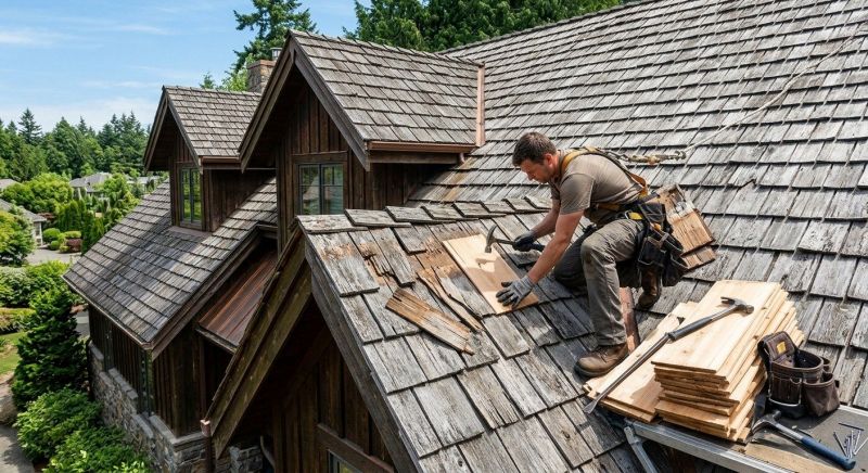 Cedar Shingles Repair in Annapolis, MD