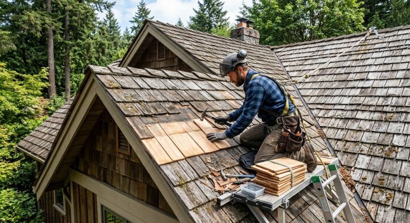 Cedar Shingles Repair in Deale, MD