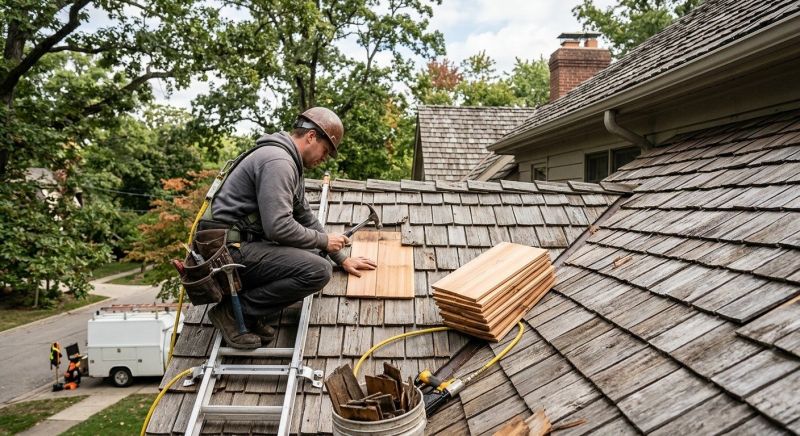 Cedar Shingles Repair in Glen Burnie, MD