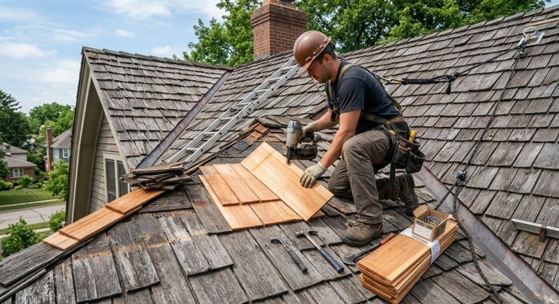 Cedar Shingles Repair in Halethorpe, MD