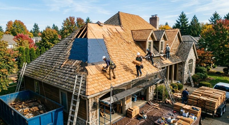 Cedar Shingles Replacement in Highland, MD