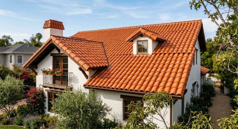Clay Roof Installation in Howard County, MD