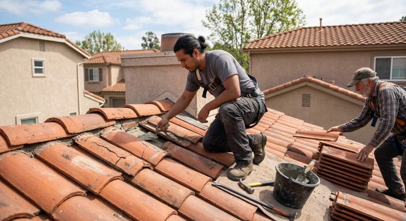 Clay Roof Leak Repair in Gambrills, MD
