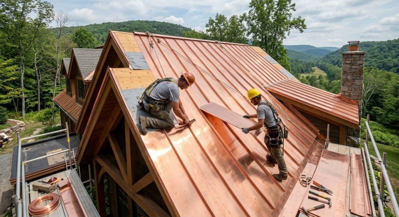 Copper Roof Installation in Gambrills, MD