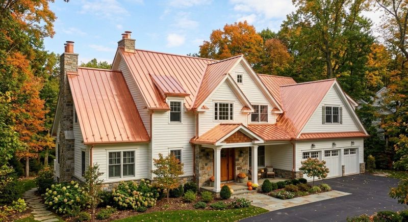 Copper Roof Replacement in Gambrills, MD