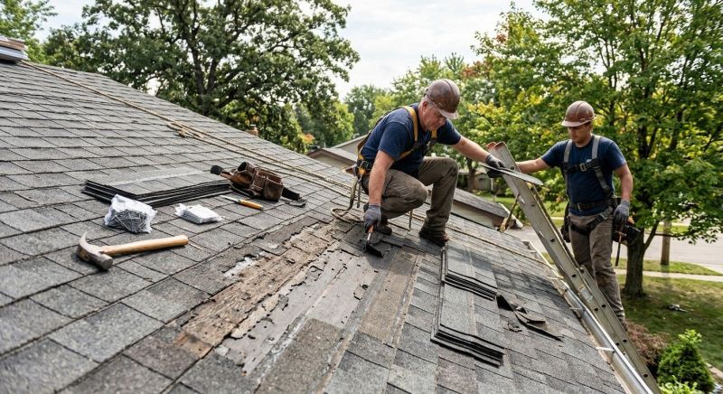 Damaged Roof Repair in Bowie, MD