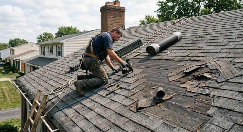 Damaged Roof Repair in Linthicum Heights, MD