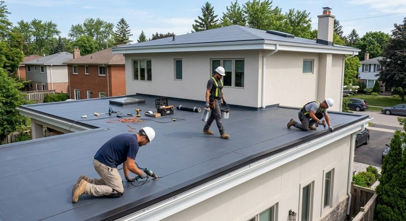 Epdm Roof Installation in Anne Arundel County, MD