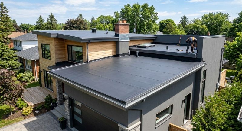 Epdm Roof Installation in Catonsville, MD