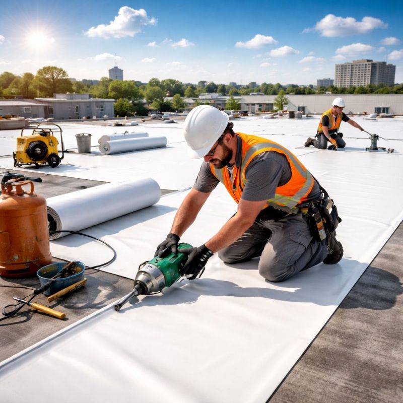 Epdm Roof Installation in Fort George G Meade, MD