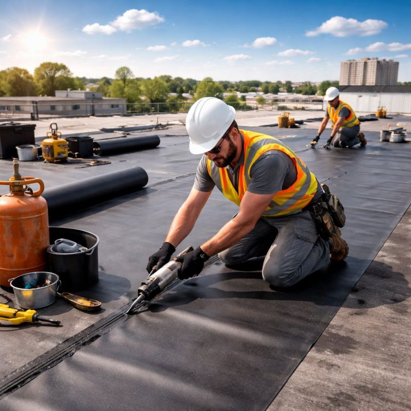 Epdm Roof Installation in Olney, MD