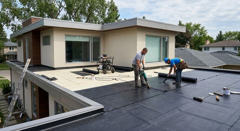 Flat Roof Installation in Brookeville, MD