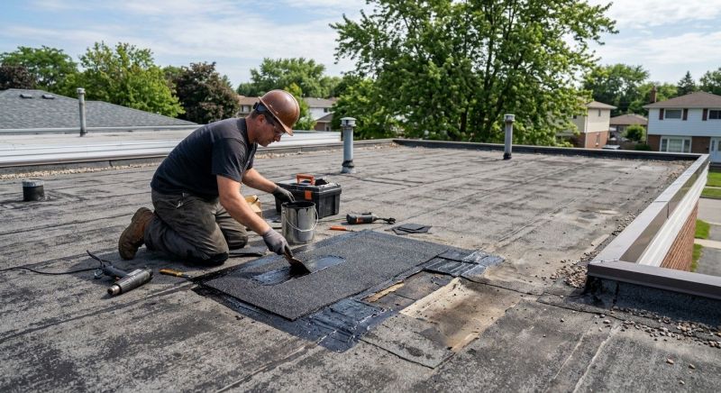 Flat Roof Repair in Dunkirk, MD