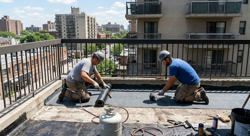 Flat Roof Repair in Rosedale, MD