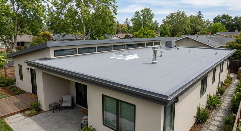 Flat Roof Replacement in Clarksville, MD