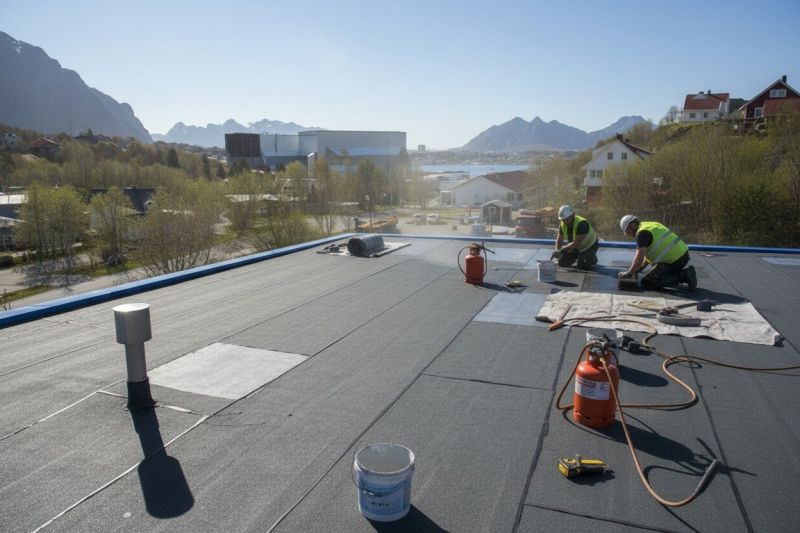 Flat Roof Replacement in Halethorpe, MD