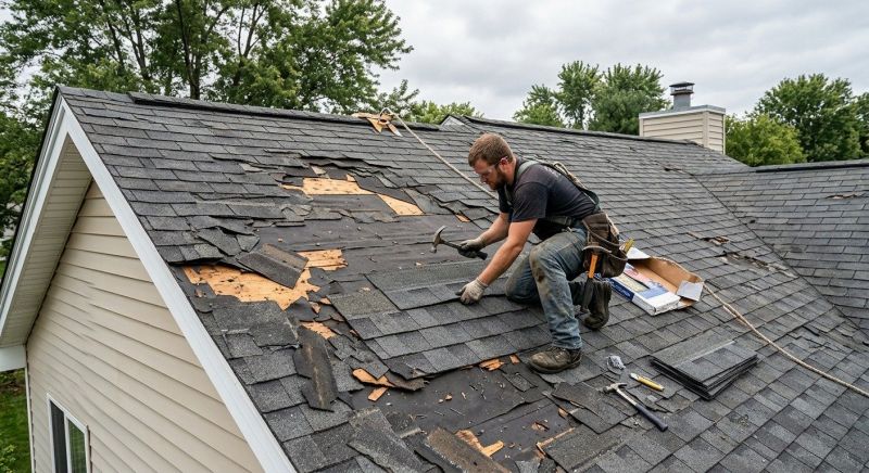 Hail Damage Roof Repair in Ashton, MD