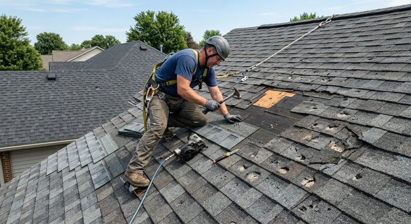 House Roof Repair in Laurel, MD