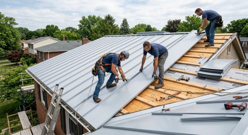 Metal Roof Installation in Chester, MD