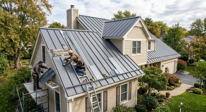 Metal Roof Repair in Chevy Chase, MD