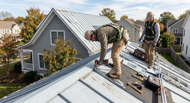 Metal Roof Repair in Crofton, MD
