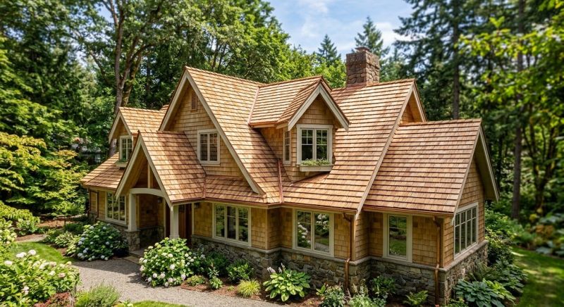 Natural Wood Roof Installation in Gambrills, MD