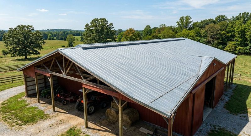 Pole Barn Roof Repair in Halethorpe, MD
