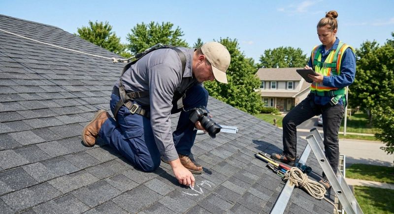 Roof Damage Inspection in Edgewater, MD