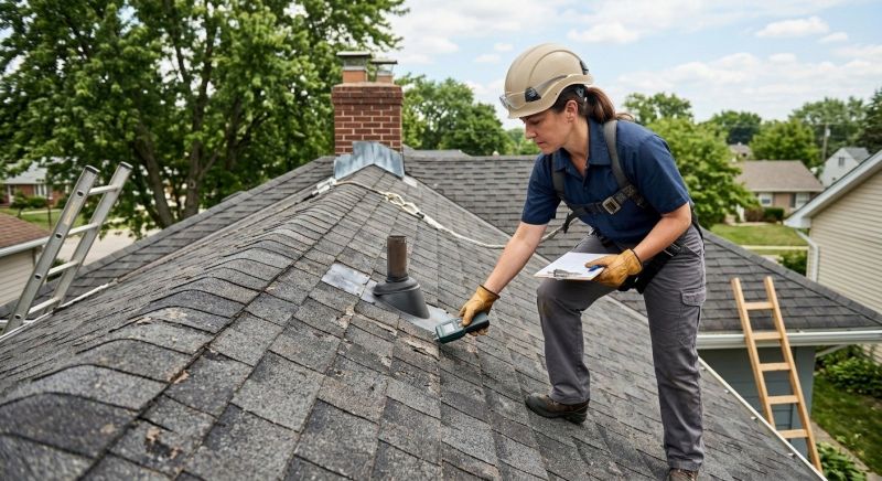 Roof Damage Inspection in Edgewater, MD