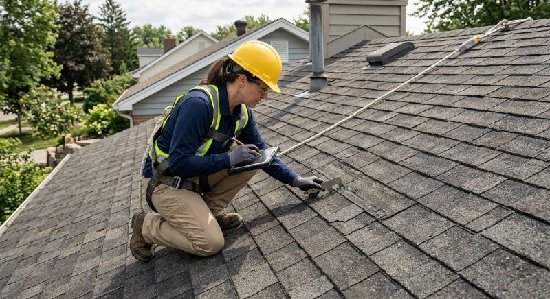 Roof Damage Inspection in Odenton, MD