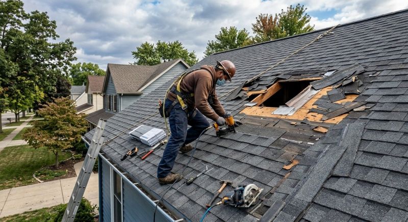 Roof Damage Repair in Marriottsville, MD