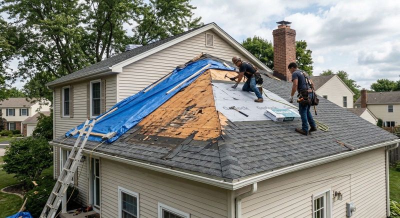 Roof Damage Repair in Shady Side, MD